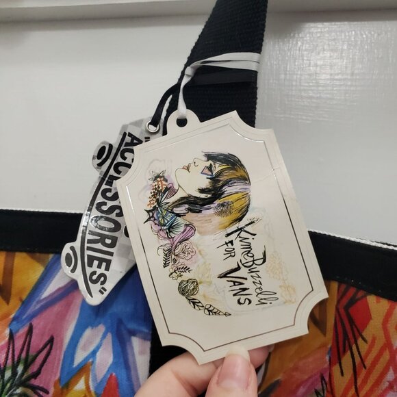 Vans x Kime Buzzelli Sorry is for Suckers Canvas Artist Art Print Tote Bag NWT - Picture 7 of 10